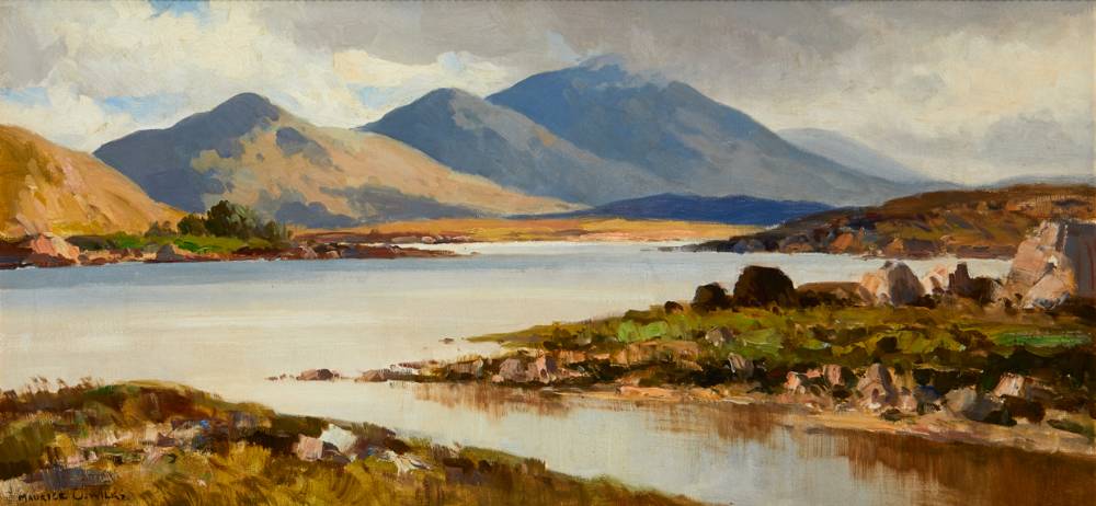 LOUGH FEE, CONNEMARA by Maurice Canning Wilks RUA ARHA (1910-1984) at Whyte's Auctions