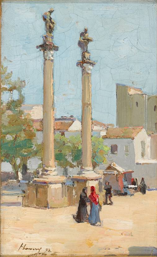 ALAMEDA DE HERCULES, SEVILLA, 1892 by Sir John Lavery sold for 15,000 at Whyte's Auctions