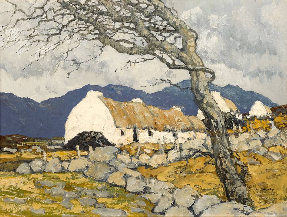 THE STONY FIELDS OF KERRY, 1934-1939 by Paul Henry sold for €200,000 at Whyte's Auctions
