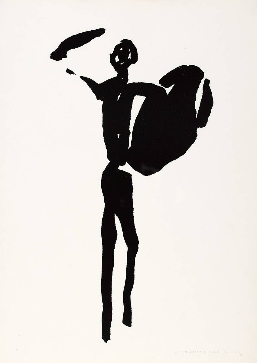 THE TIN. THE BOY CCHULAINN ARMED, 1969 by Louis le Brocquy HRHA (1916-2012) at Whyte's Auctions