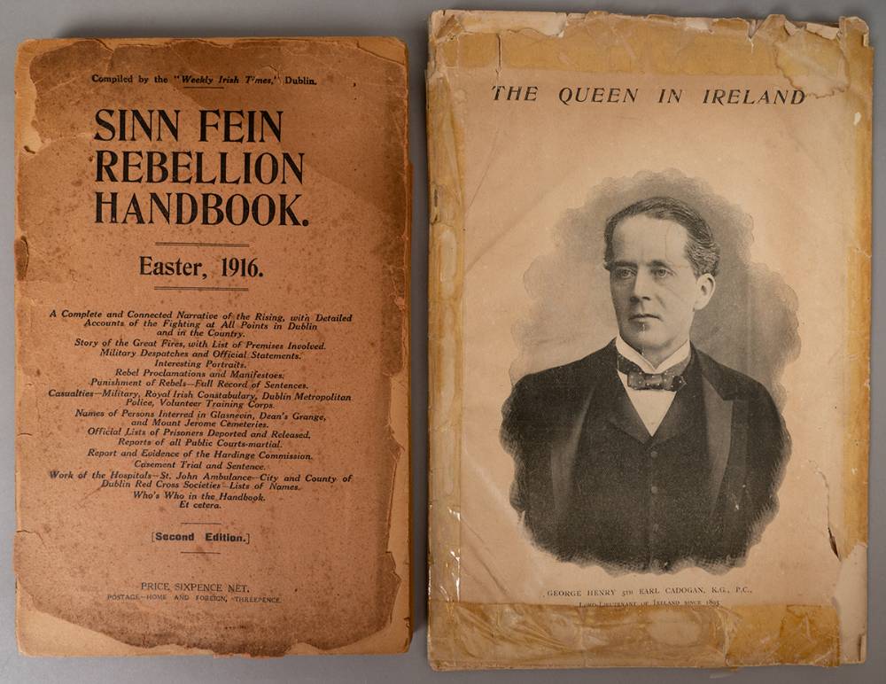 1916 Sinn Fein Rebellion Handbook, also 1900 The Queen In Ireland. at Whyte's Auctions