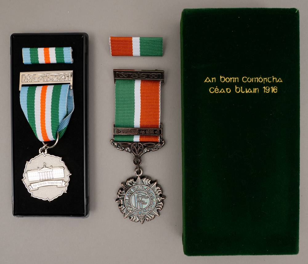 2016 Centenary of the 1916 Rising medals to An Garda Sochna and the Defence Forces. at Whyte's Auctions