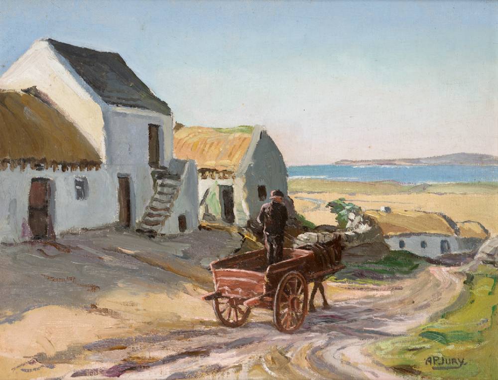 MAGHEROARTY, COUNTY DONEGAL by Anne Primrose Jury sold for 850 at Whyte's Auctions