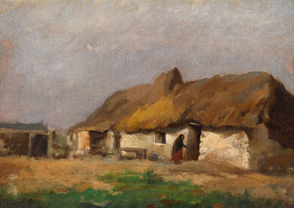 THE CABIN by Leo Whelan sold for 1,400 at Whyte's Auctions