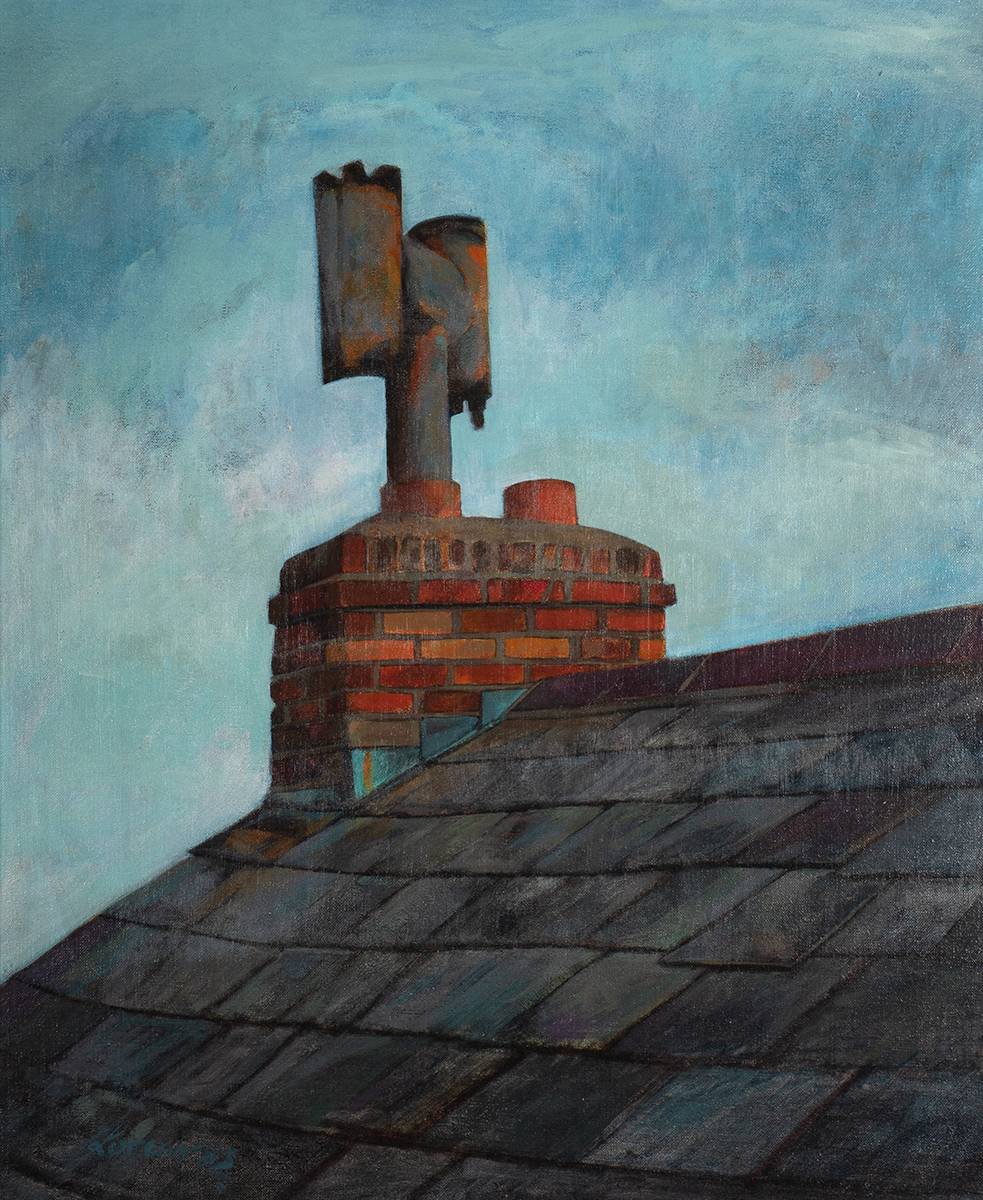 CHIMNEY, 1983 by Lorcan Walshe sold for 500 at Whyte's Auctions