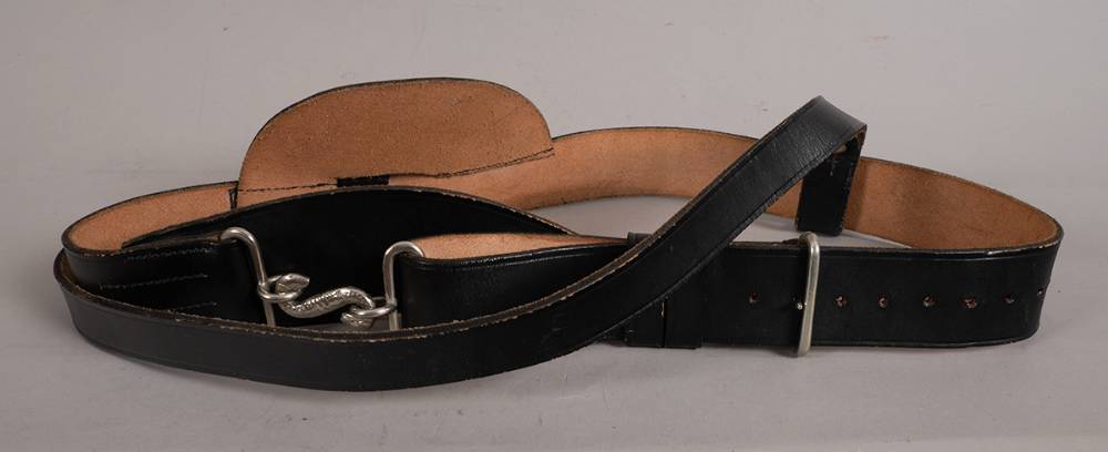 Royal Irish Constabulary leather belt. at Whyte's Auctions
