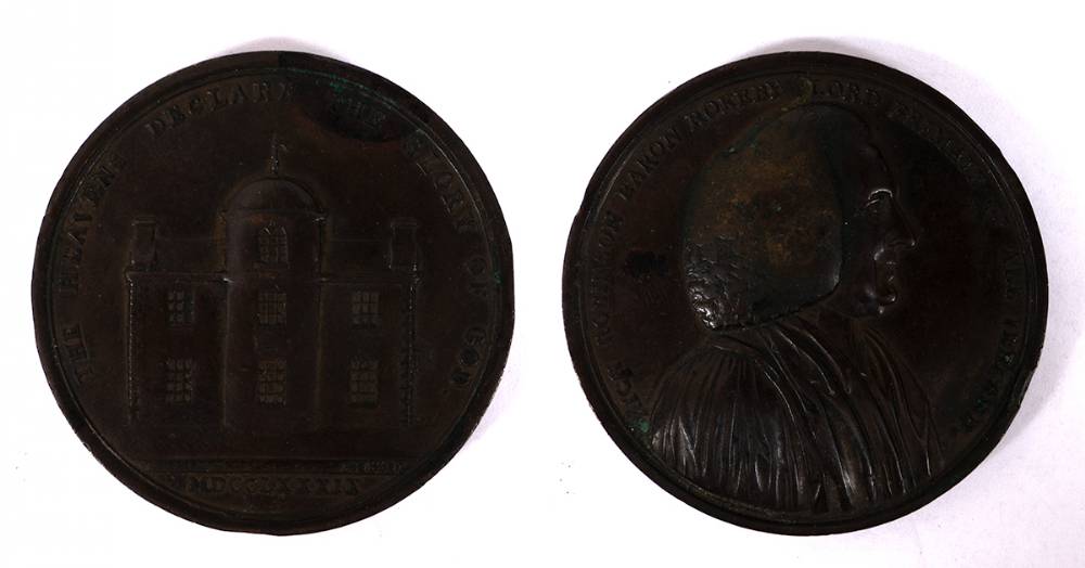 1821 (August) Visit of King George IV to Ireland and 1789 Rich Robinson Baron Rokeby Lord Primate of All Ireland commemorative medals. at Whyte's Auctions