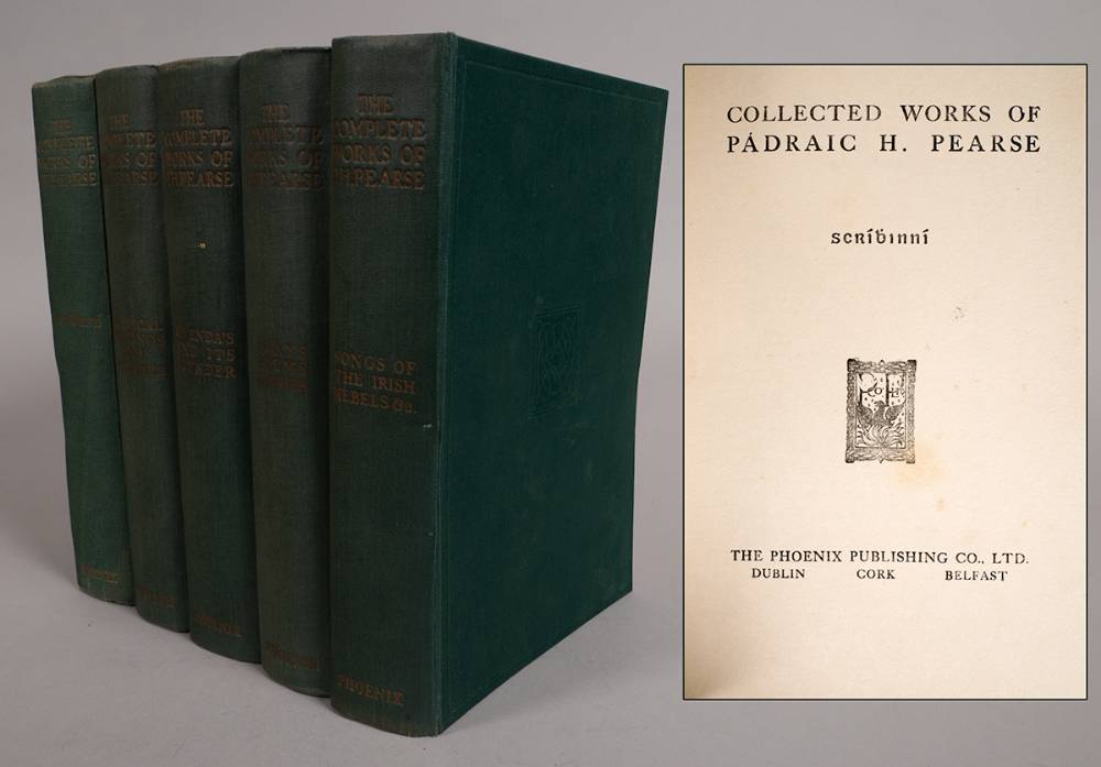 The Complete Works of P.H. Pearse. at Whyte's Auctions