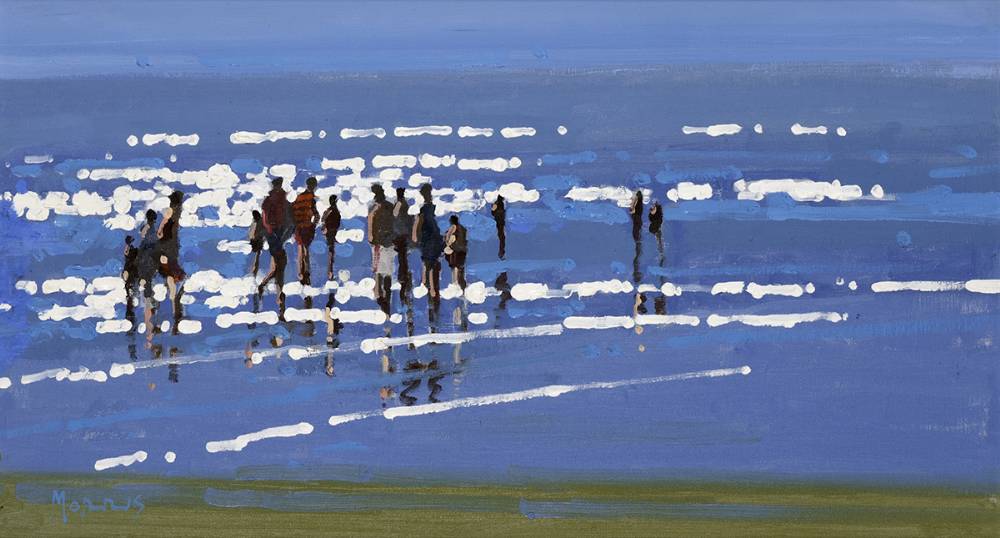 ALONG THE SHORE by John Morris sold for 800 at Whyte's Auctions