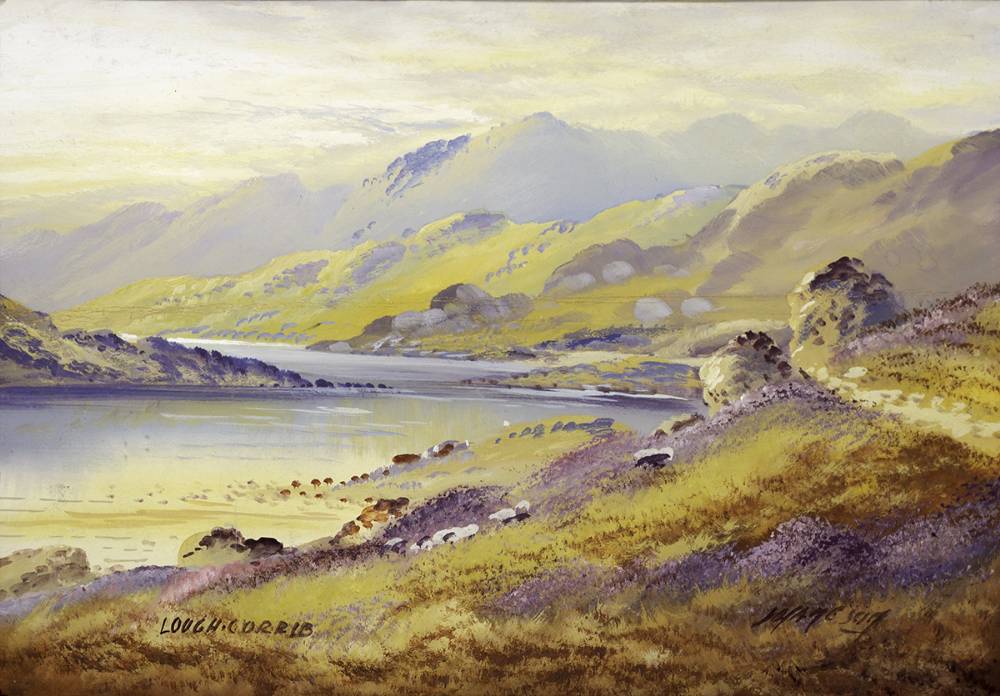 LOUGH CORRIB and LOUGH MELVIN (A PAIR) by Joan Jameson sold for 190 at Whyte's Auctions