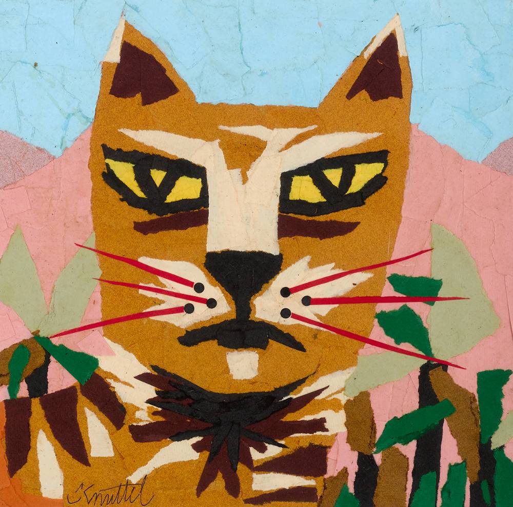 CAT by Graham Knuttel (b.1954) at Whyte's Auctions