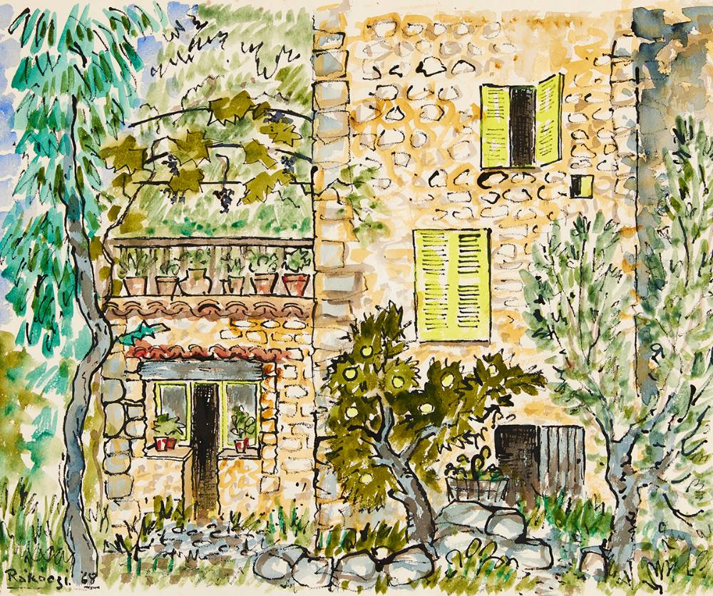FORNALUTX, MALLORCA, 1968 by Basil Ivan Rkczi (1908-1979) at Whyte's Auctions