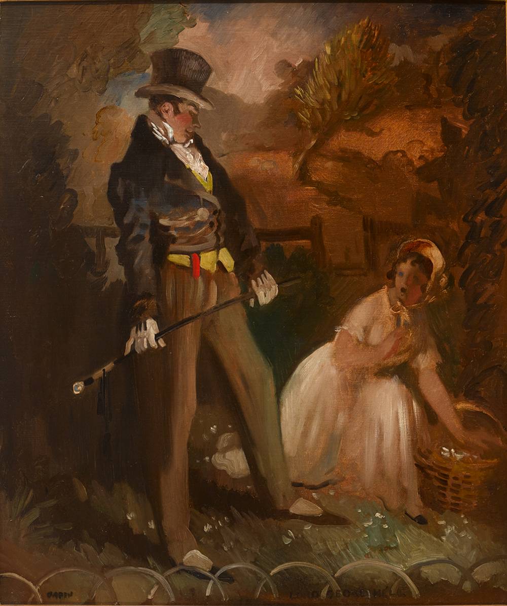 LORD GEORGE HELL by Sir William Orpen sold for 8,500 at Whyte's Auctions