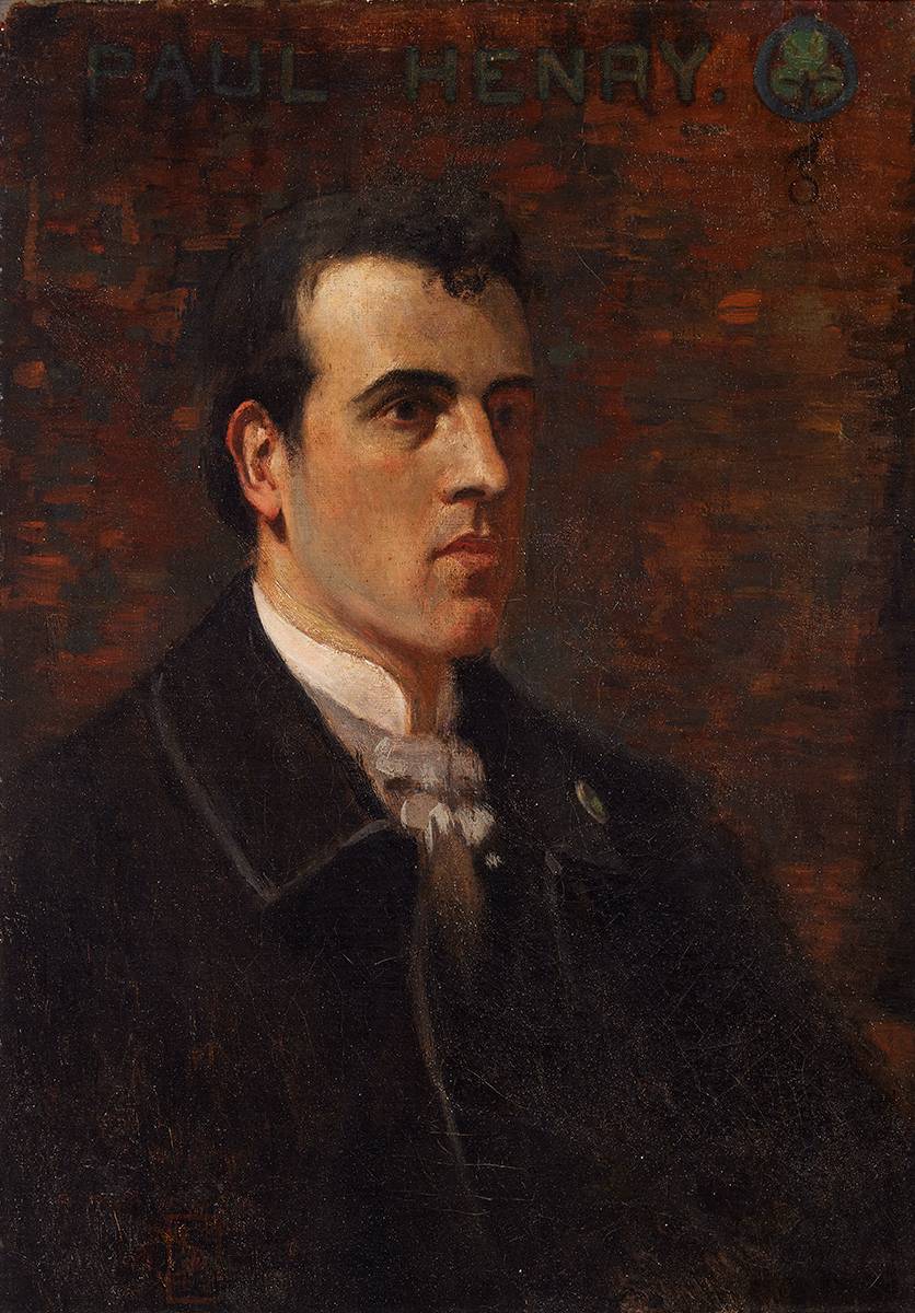 PORTRAIT OF PAUL HENRY, 1898 by Sir Robert Ponsonby Staples sold for 4,000 at Whyte's Auctions