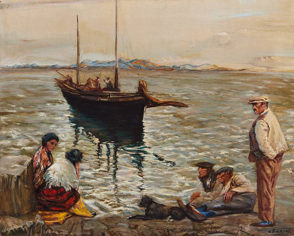 STILL WATERS, 1947 by Sen Keating sold for €58,000 at Whyte's Auctions