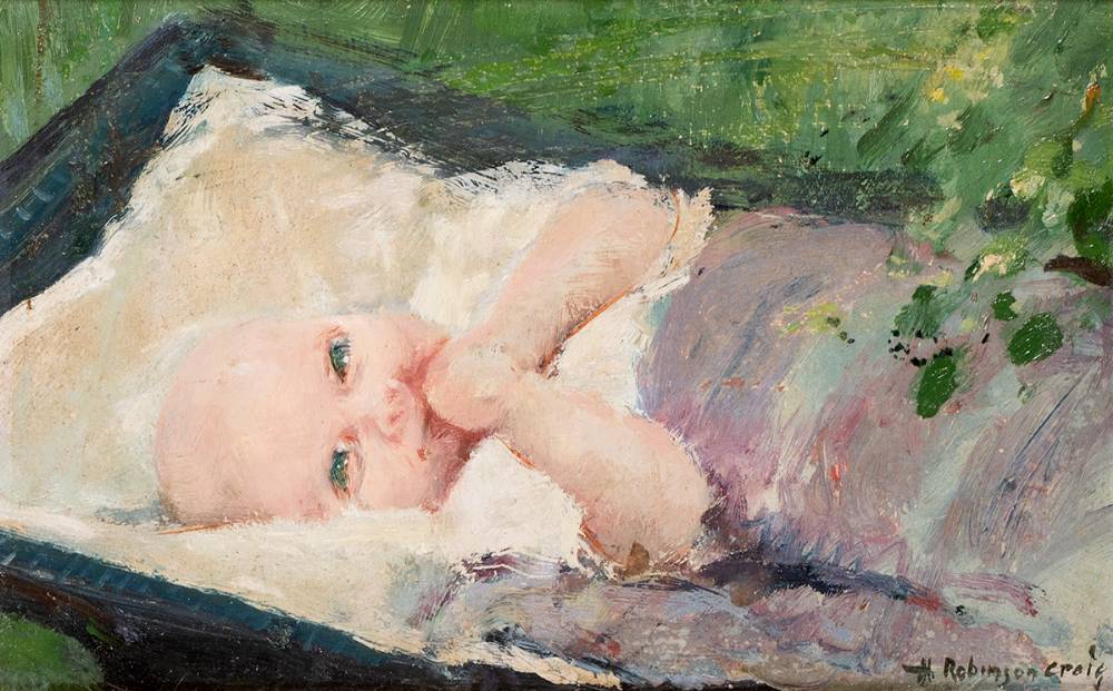 BABY by Henry Robertson Craig RHA (1916-1984) at Whyte's Auctions