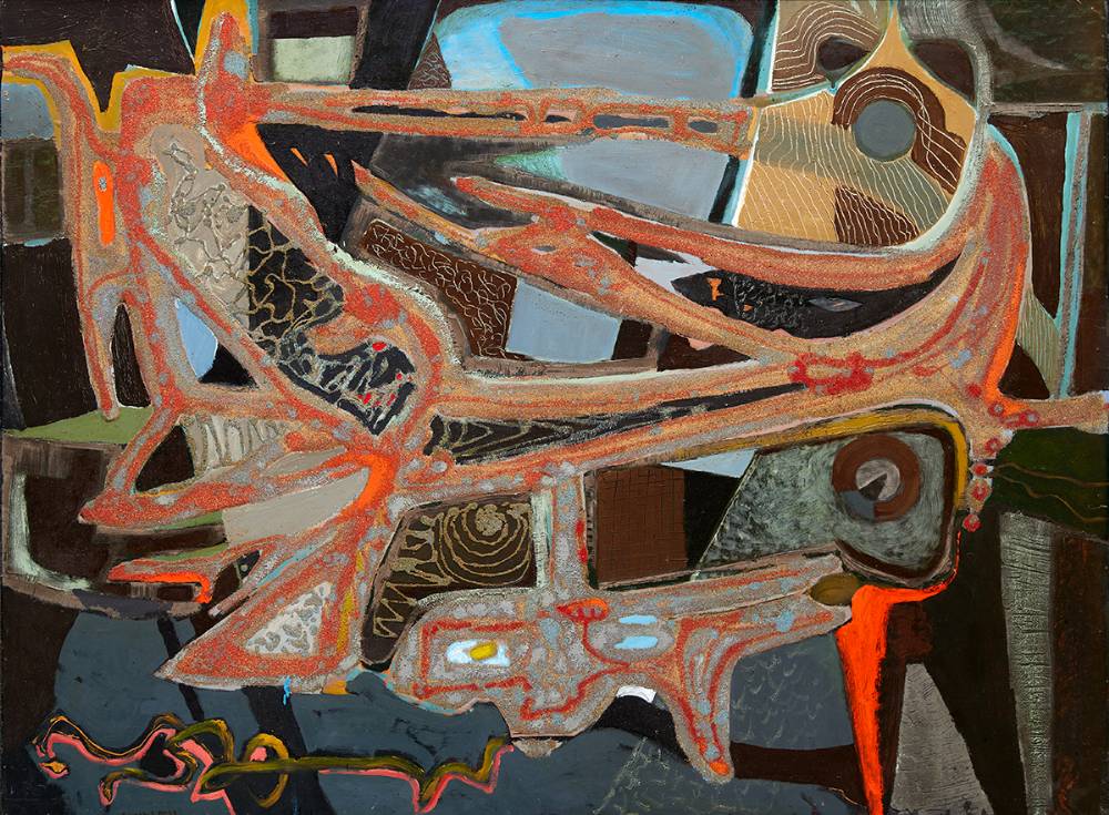 MASQUERADE, 1960 by Gerard Dillon sold for 7,500 at Whyte's Auctions