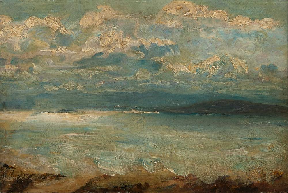 SEASCAPE STUDY, 1871 by Nathaniel Hone RHA (1831-1917) at Whyte's Auctions