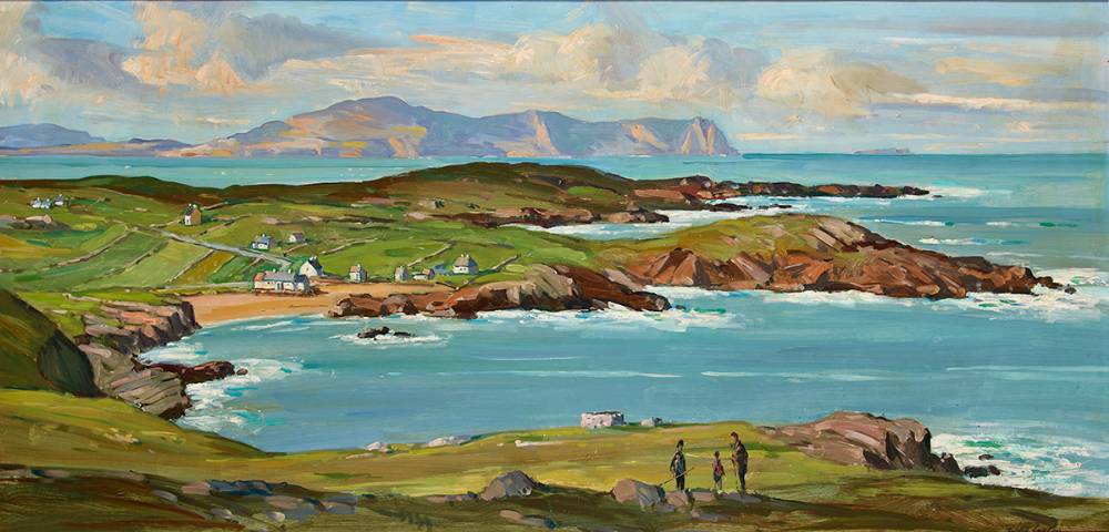 HORN HEAD, COUNTY DONEGAL by Robert Taylor Carson HRUA (1919-2008) at Whyte's Auctions