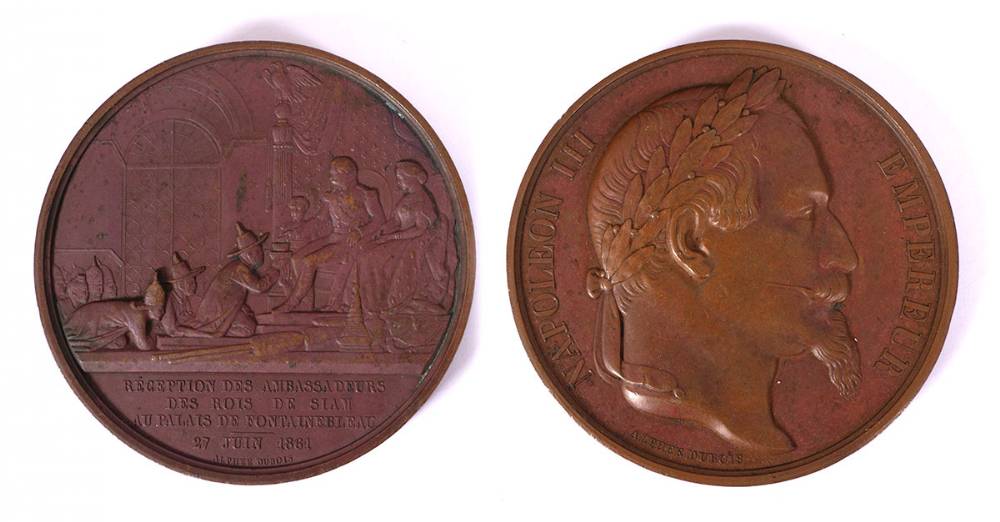 18th/19th century medals commemorating European royalty. at Whyte's Auctions