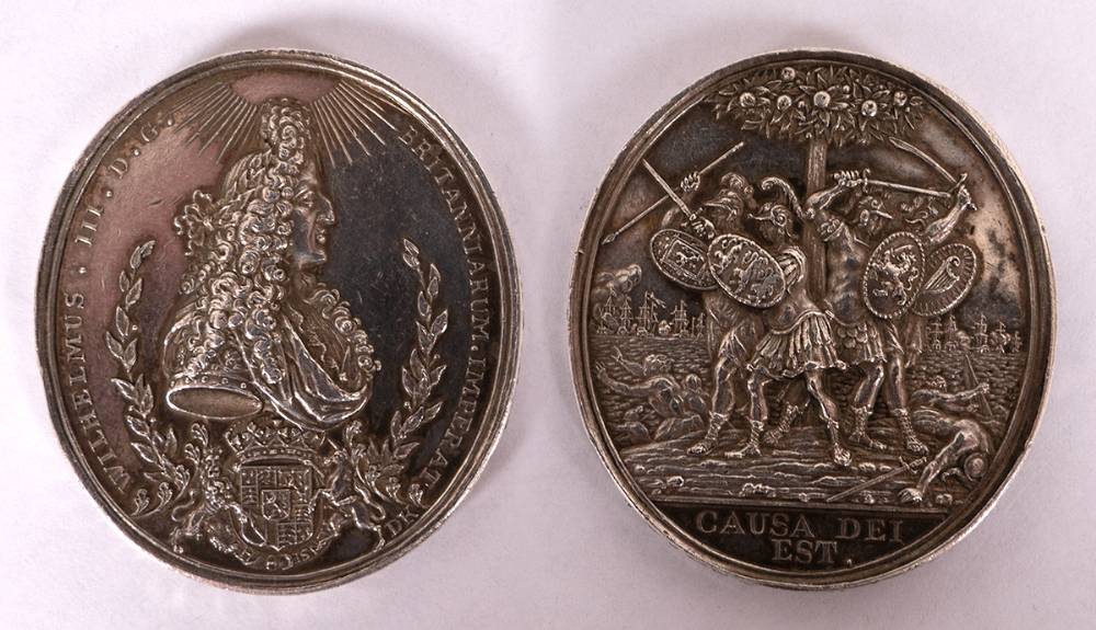 1689-1690 King William III medals (3) at Whyte's Auctions
