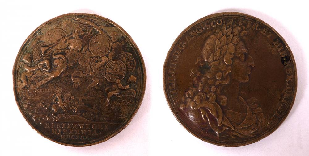 King William III collection of commemorative medals (5) at Whyte's Auctions