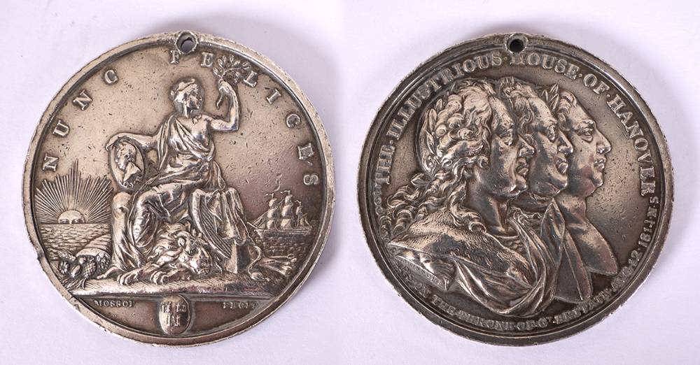 English monarchs collection of medals. (9) at Whyte's Auctions