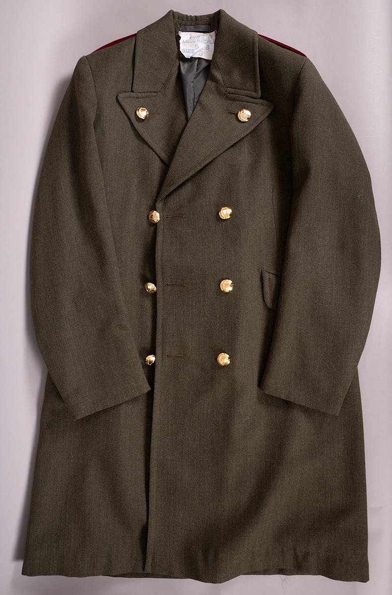 Irish Local Defence Force (FCA) greatcoat. at Whyte's Auctions