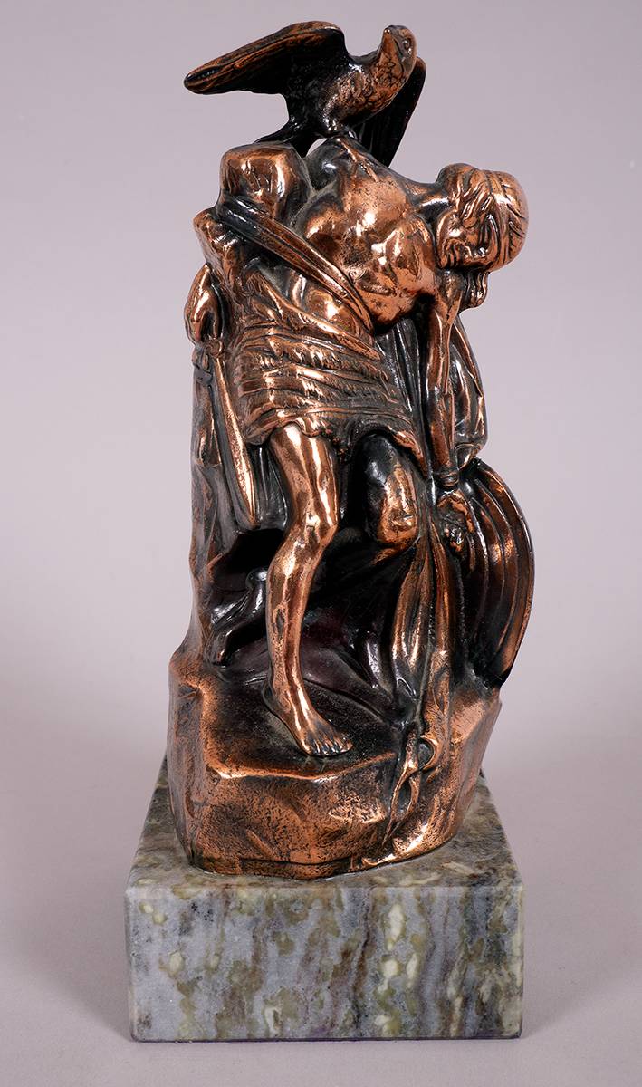 1916-1966 50th Anniversary of The Rising, bronze of 'The Dying Cchulainn' by Oliver Sheppard. at Whyte's Auctions