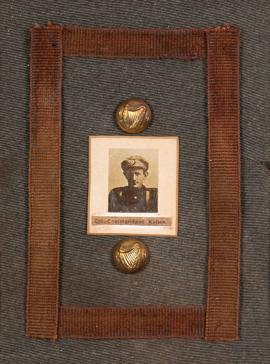 1922. Colonel Commandant Tom Kehoe memorial photograph and relics. at Whyte's Auctions
