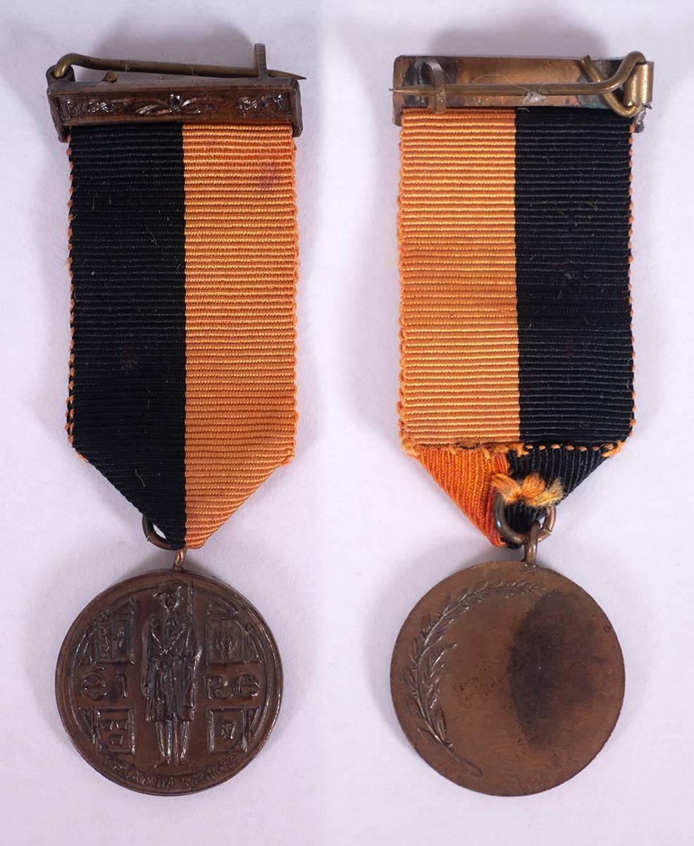 1917-1921 War of Independence Service Medal - a rare miniature. at Whyte's Auctions