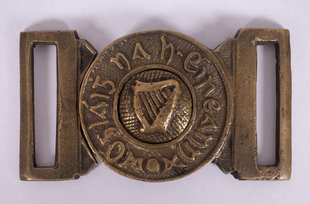 1914-1922 Irish Volunteers glagh na h-ireann brass buckle. at Whyte's Auctions