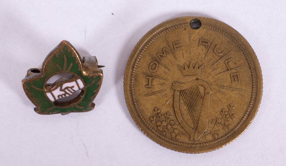 Circa 1880 Charles Stewart Parnell medal. at Whyte's Auctions