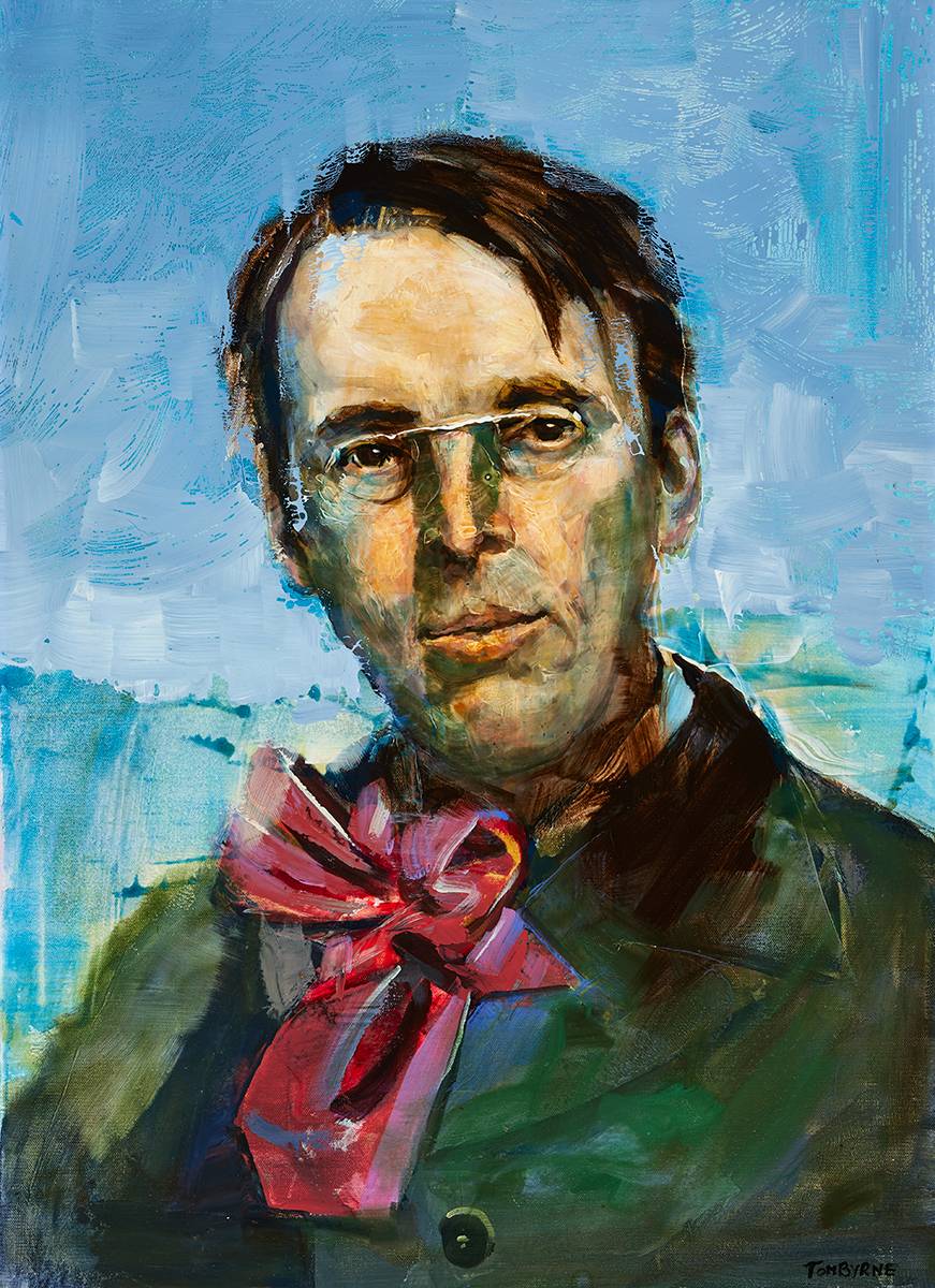 PORTRAIT OF WILLIAM BUTLER YEATS by Tom Byrne sold for 450 at Whyte's Auctions