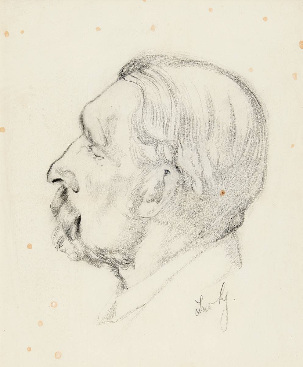 PORTRAIT OF DOUGLAS HYDE by Patrick Joseph Tuohy (1894-1930) at Whyte's Auctions