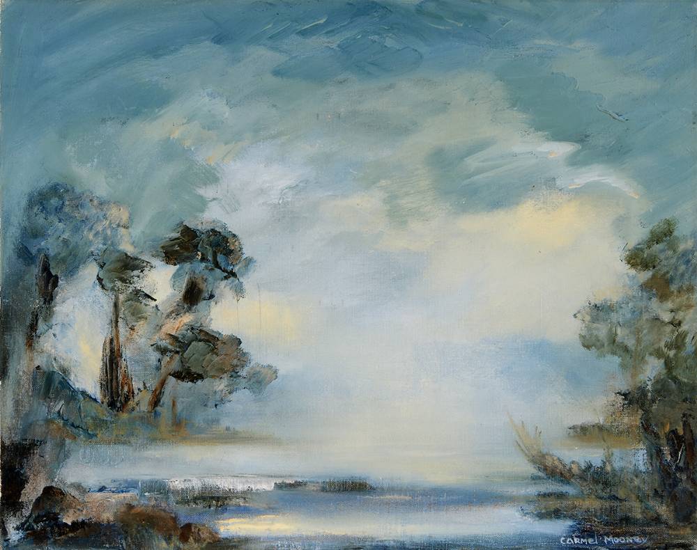 LAKE SCENE by Carmel Mooney sold for 380 at Whyte's Auctions