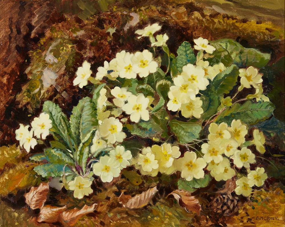 PRIMROSES by Geraldine O'Brien (1922-2014) at Whyte's Auctions