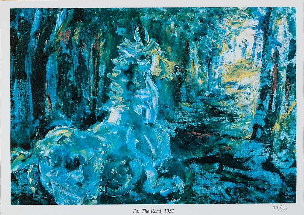 FOR THE ROAD , 1951 [THE FRIENDS OF ST. LUKE'S HOSPITAL] by Jack Butler Yeats RHA (1871-1957) at Whyte's Auctions