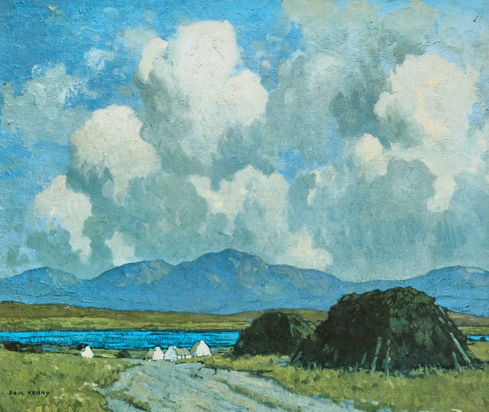 CONNEMARA LANDSCAPE by Paul Henry RHA (1876-1958) at Whyte's Auctions