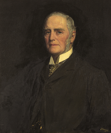 THE RIGHT HON WILLIAM KENRICK P.C.J.P. by Sir John Lavery RA RSA RHA (1856-1941) at Whyte's Auctions