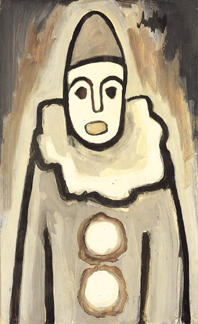 CLOWN IN WHITE by Markey Robinson (1918-1999) at Whyte's Auctions