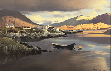 WEST OF IRELAND by Cecil Maguire RHA RUA (1930-2020) at Whyte's Auctions