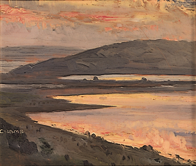 ARAN TWILIGHT by Charles Vincent Lamb sold for �4,570 at Whyte's Auctions