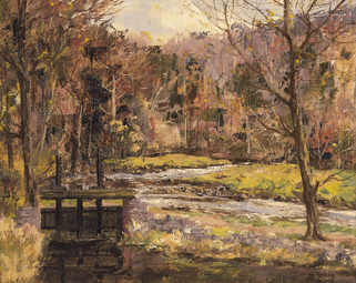 THE DODDER AT DARTRY by Fergus O'Ryan sold for �1,396 at Whyte's Auctions