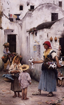 THE TOY SELLER by Horace Fisher (fl.1883-1930) (fl.1883-1930) at Whyte's Auctions