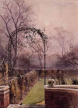 A LONDON GARDEN IN LATE AUTUMN by Mildred Anne Butler RWS (1858-1941) RWS (1858-1941) at Whyte's Auctions