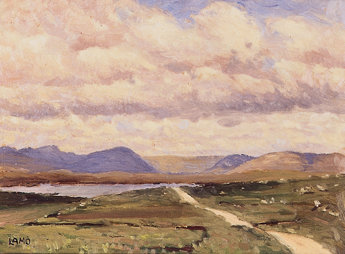 COASTAL LANDSCAPE, WEST OF IRELAND by Charles Vincent Lamb RHA RUA (1893-1964) at Whyte's Auctions