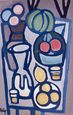 STILL LIFE - FRUIT AND JUG by Markey Robinson (1918-1999) at Whyte's Auctions