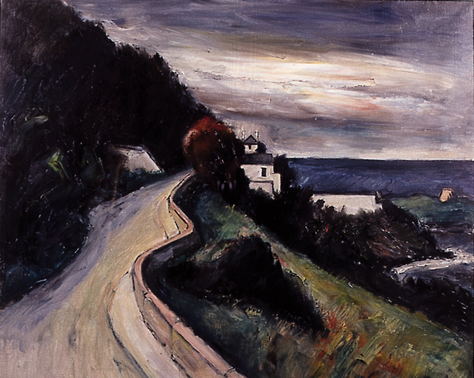 VICO ROAD DALKEY by Peter Collis RHA (1929-2012) at Whyte's Auctions