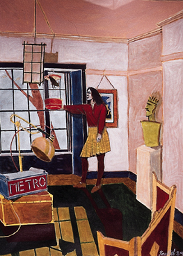 THE LIVING ROOM by Graham Knuttel (b.1954) at Whyte's Auctions